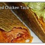 Marinated Chicken Taco