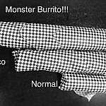 Burrito size comparison