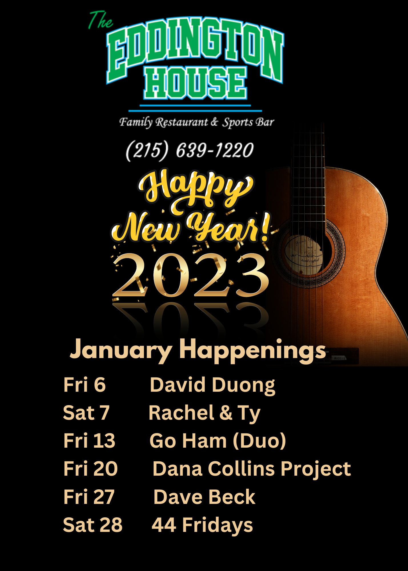 EHouse January Events