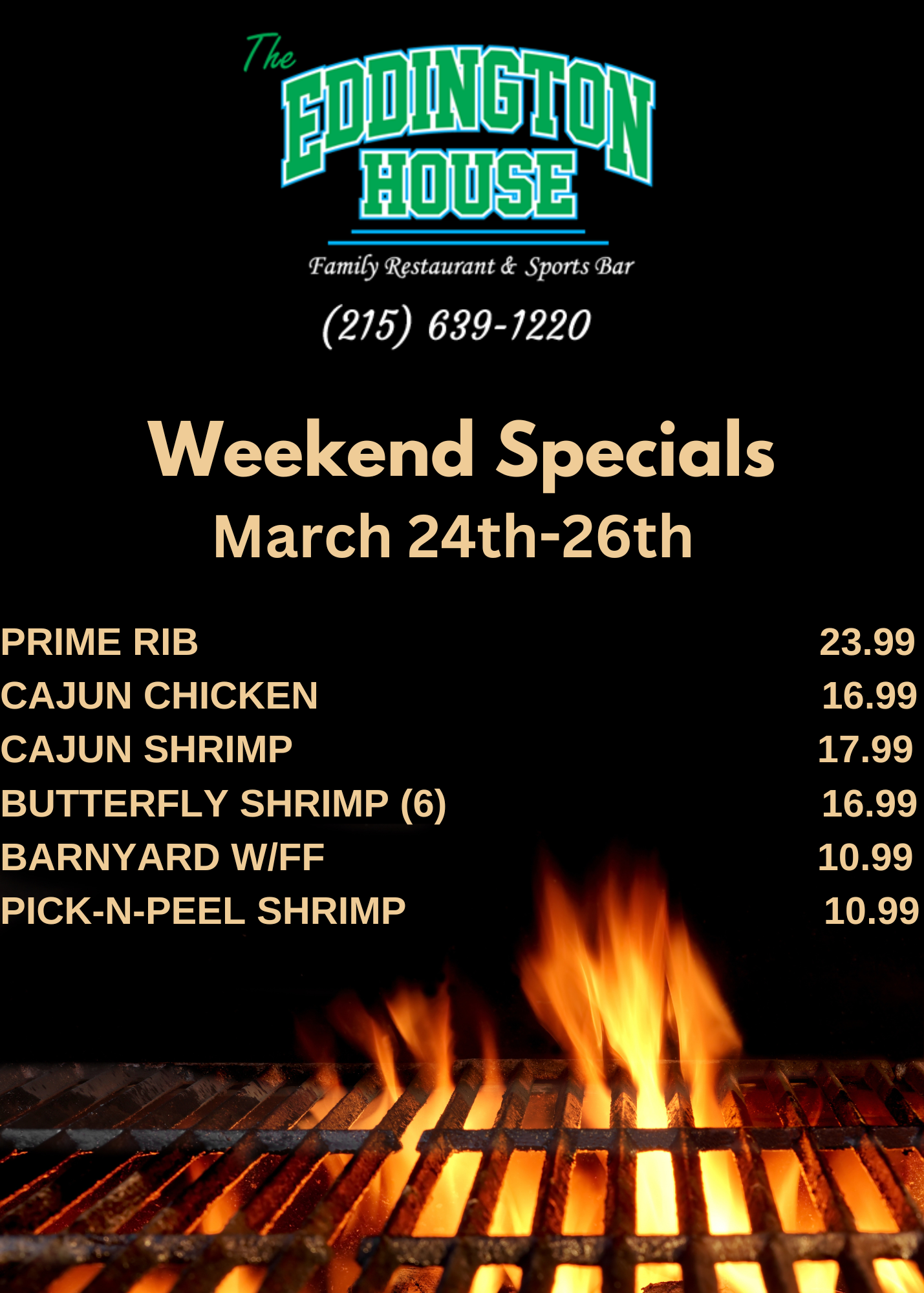 3-24-23 EHouse Weekend Specials