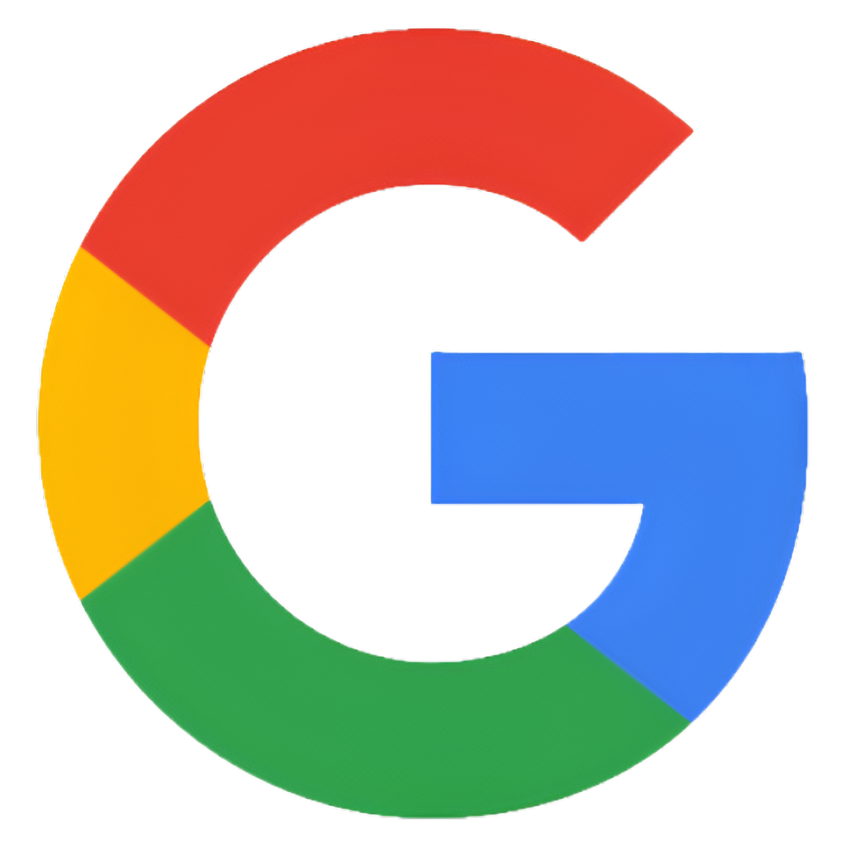 A multicolored capital "G" logo with red, yellow, green, and blue sections, representing Google.